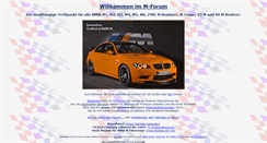 Desktop Screenshot of m-forum.de